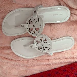 Tory Burch Miller White Sandal